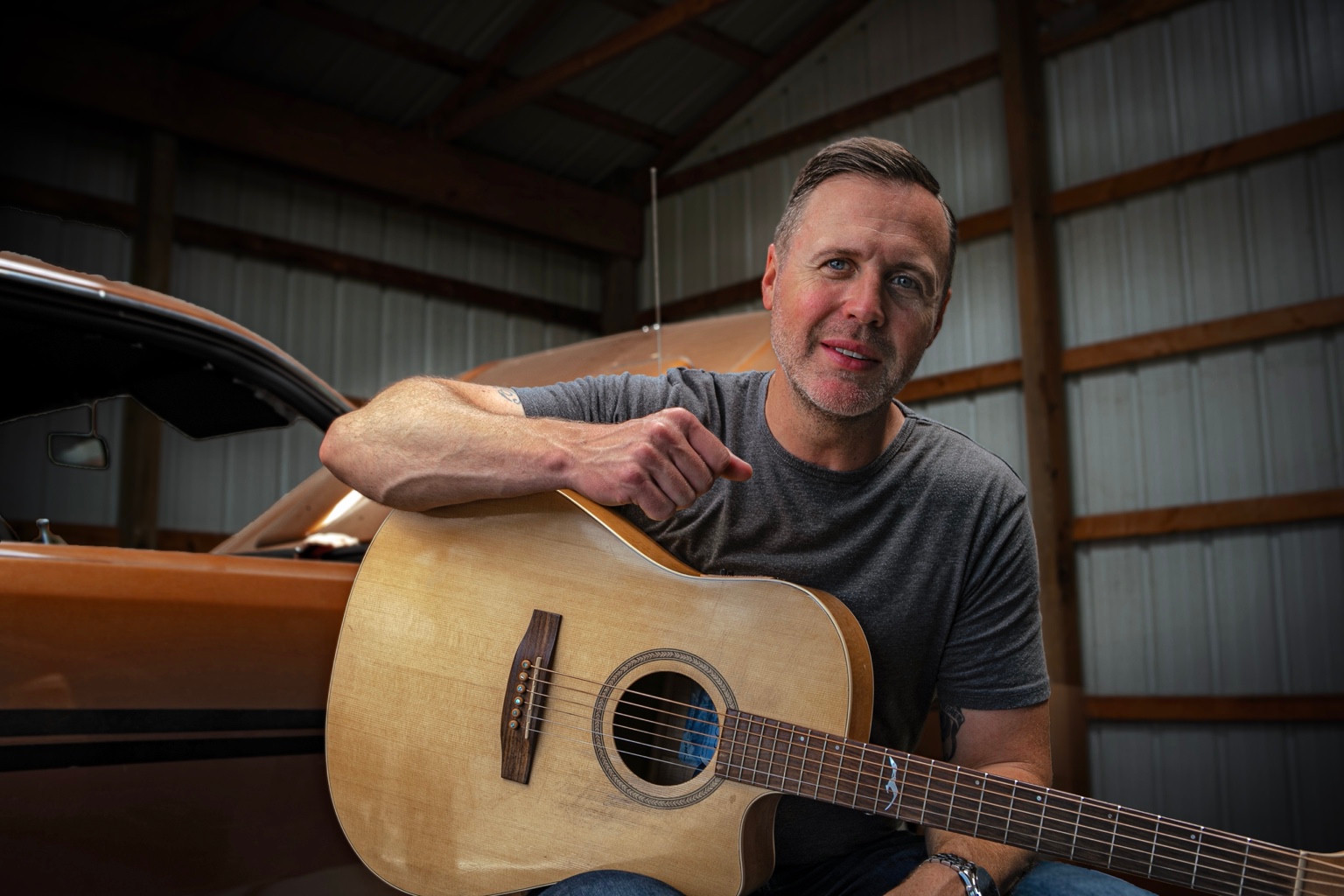 Guitar portraits — close-up